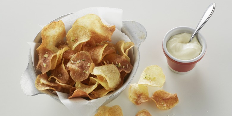 Chips met kruidenzout