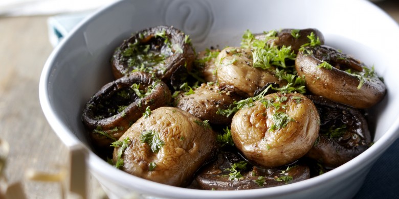 Champiñones con ajillo