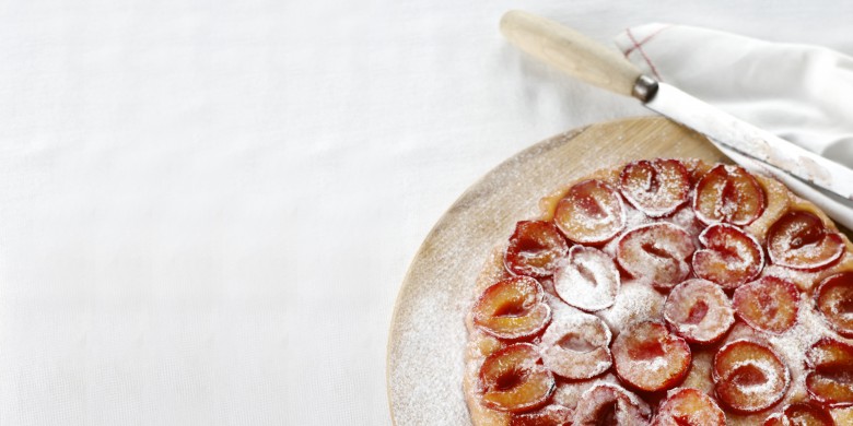 Tarte Tatin van pruimen