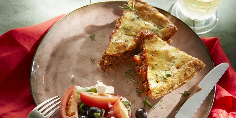 Meatpie met ragù