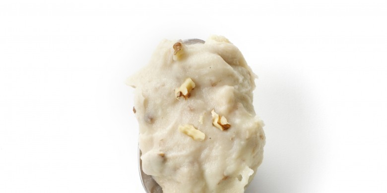 Aardappelpuree met noten