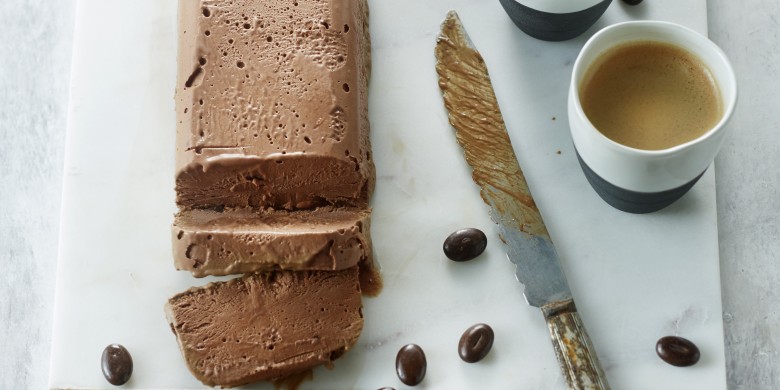 Semifreddo met espresso en chocolade