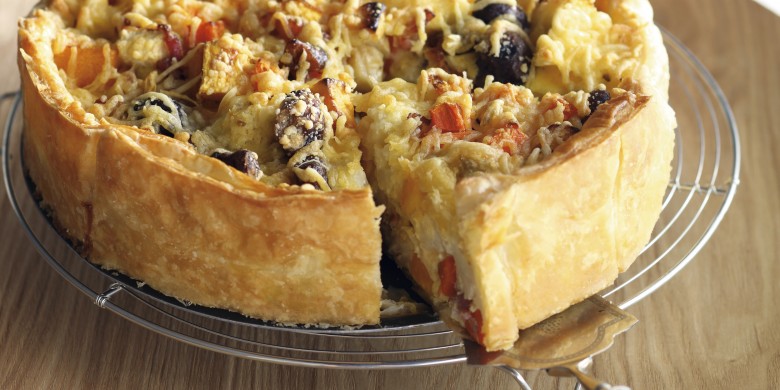 Hollandse groentetaart