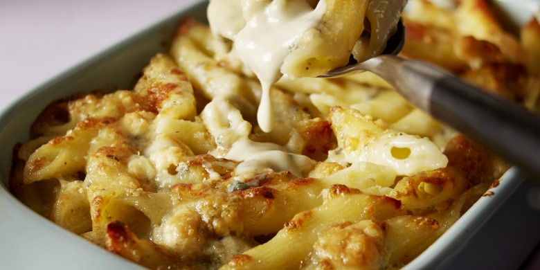 Ovenpasta met romige kaassaus