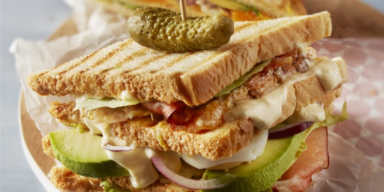 Dubbeldikke clubsandwich