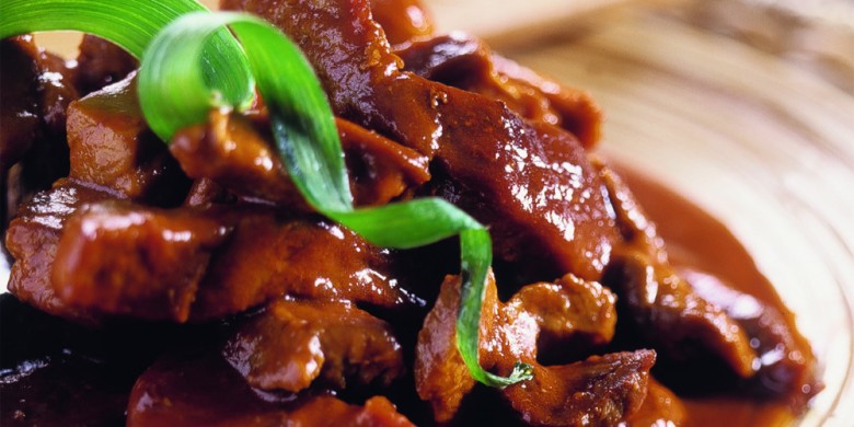 Babi pangang - gemarineerd varkensvlees