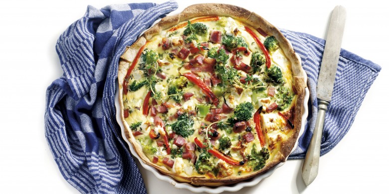 Mediterrane hamquiche