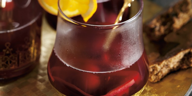 Bisschopswijn met kersen en cranberry