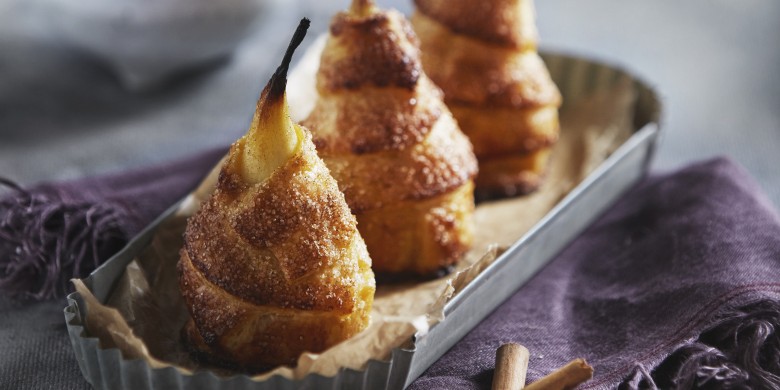 Perenbollen met kaneelsuiker