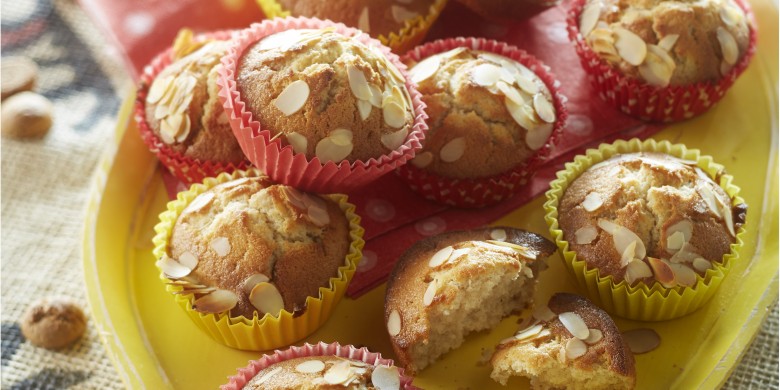 Speculaasmuffins met amandel