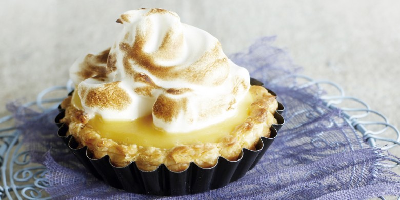 Citroentartelette met meringue