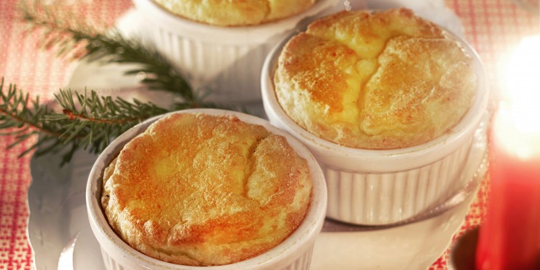 Aardappelsouffleetjes met kaas