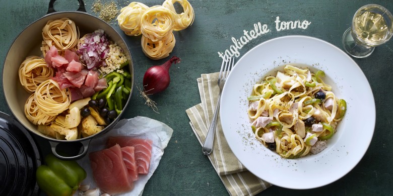 Tagliatelle tonno