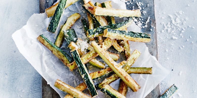 Courgette-parmezaanfrietjes