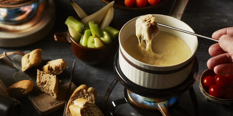 Kaasfondue op z'n Zwitsers