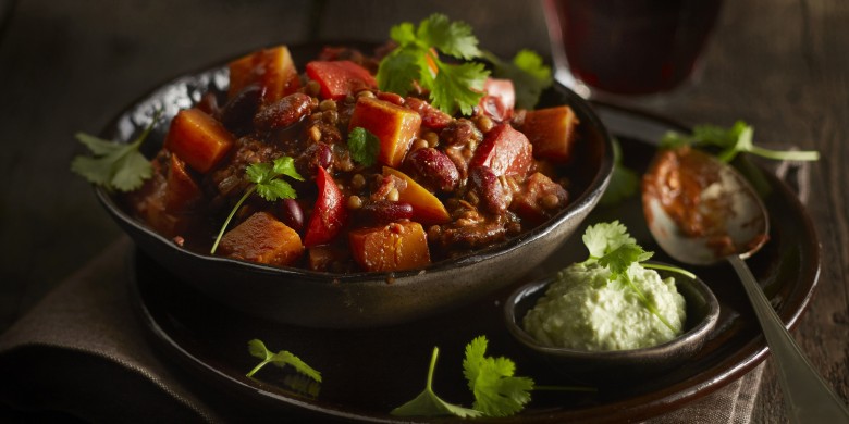 Pompoenchili met chocolade