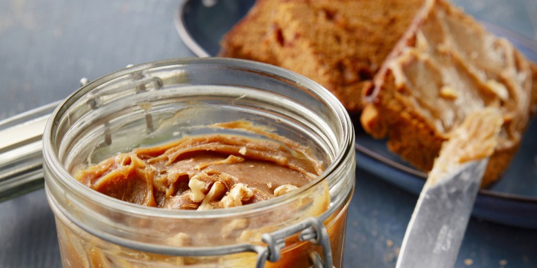 Koekpasta met walnoot