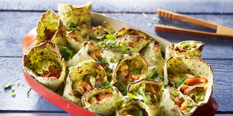 Home made beef enchilada's