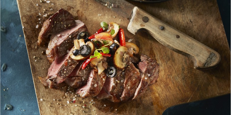 Steak à la pizzaiola