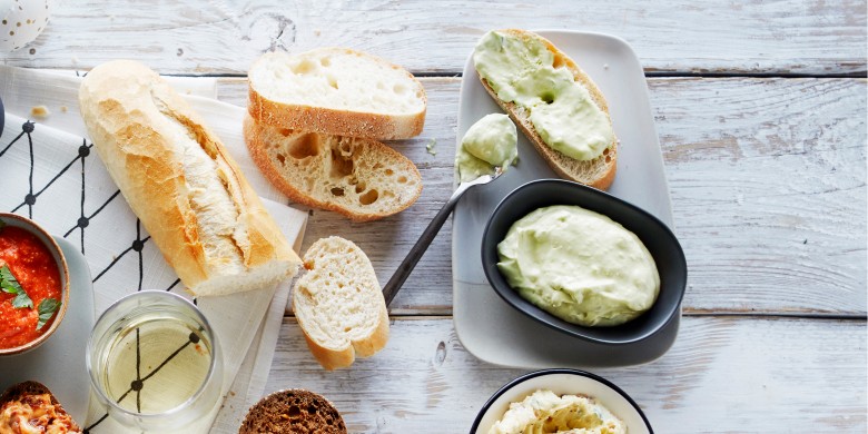 Avocadodip met limoen