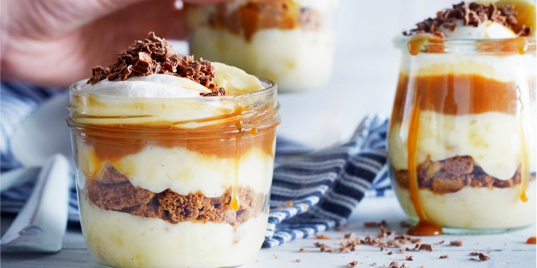 Banoffee trifle