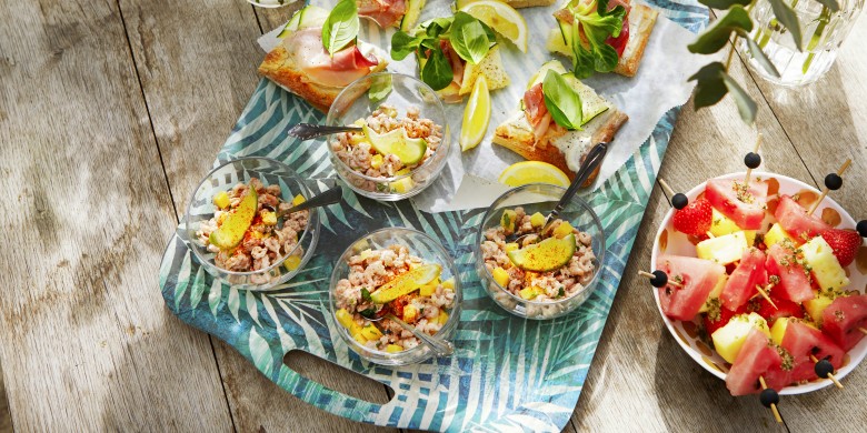 Garnalencocktail met mango