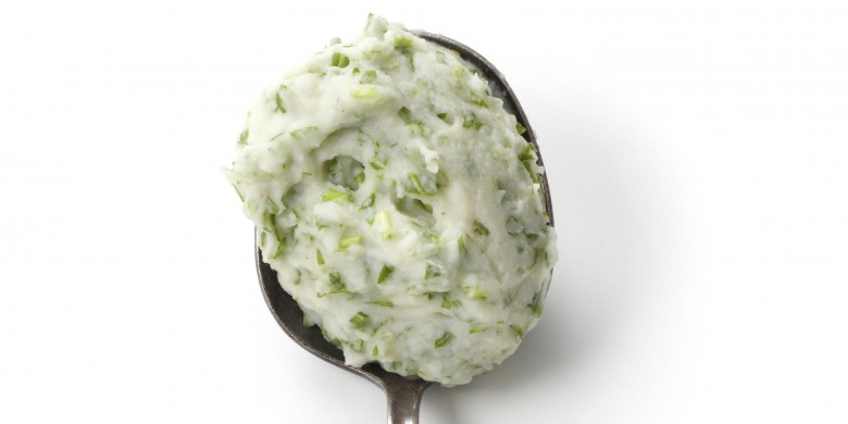 Aardappelpuree met kruiden