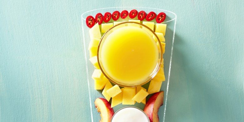 Spicy fruitsmoothie