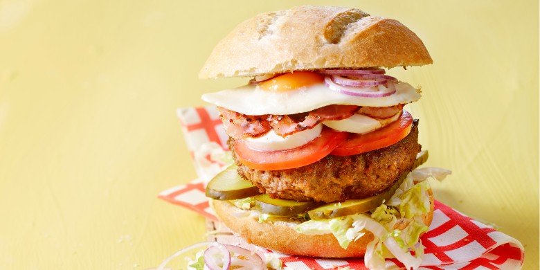 'Lifesaving' hamburger