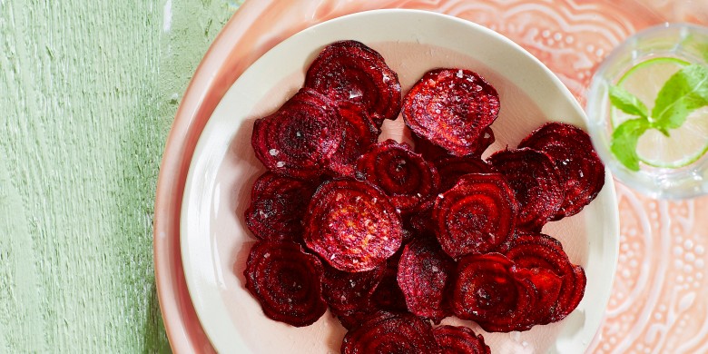 Bietenchips met zeezout