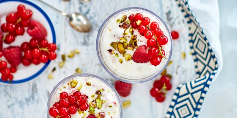 Luchtig Grieks yoghurttoetje