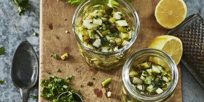 Bleekselderij-relish