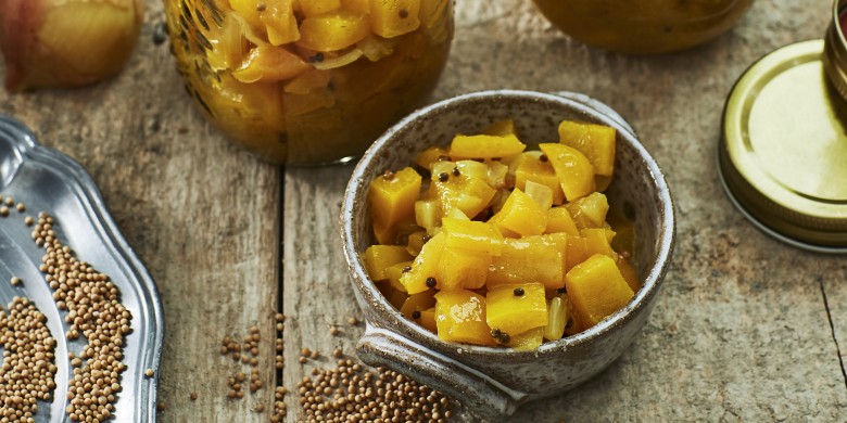 Chutney van gele paprika