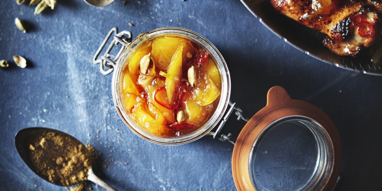 Pittige mangochutney