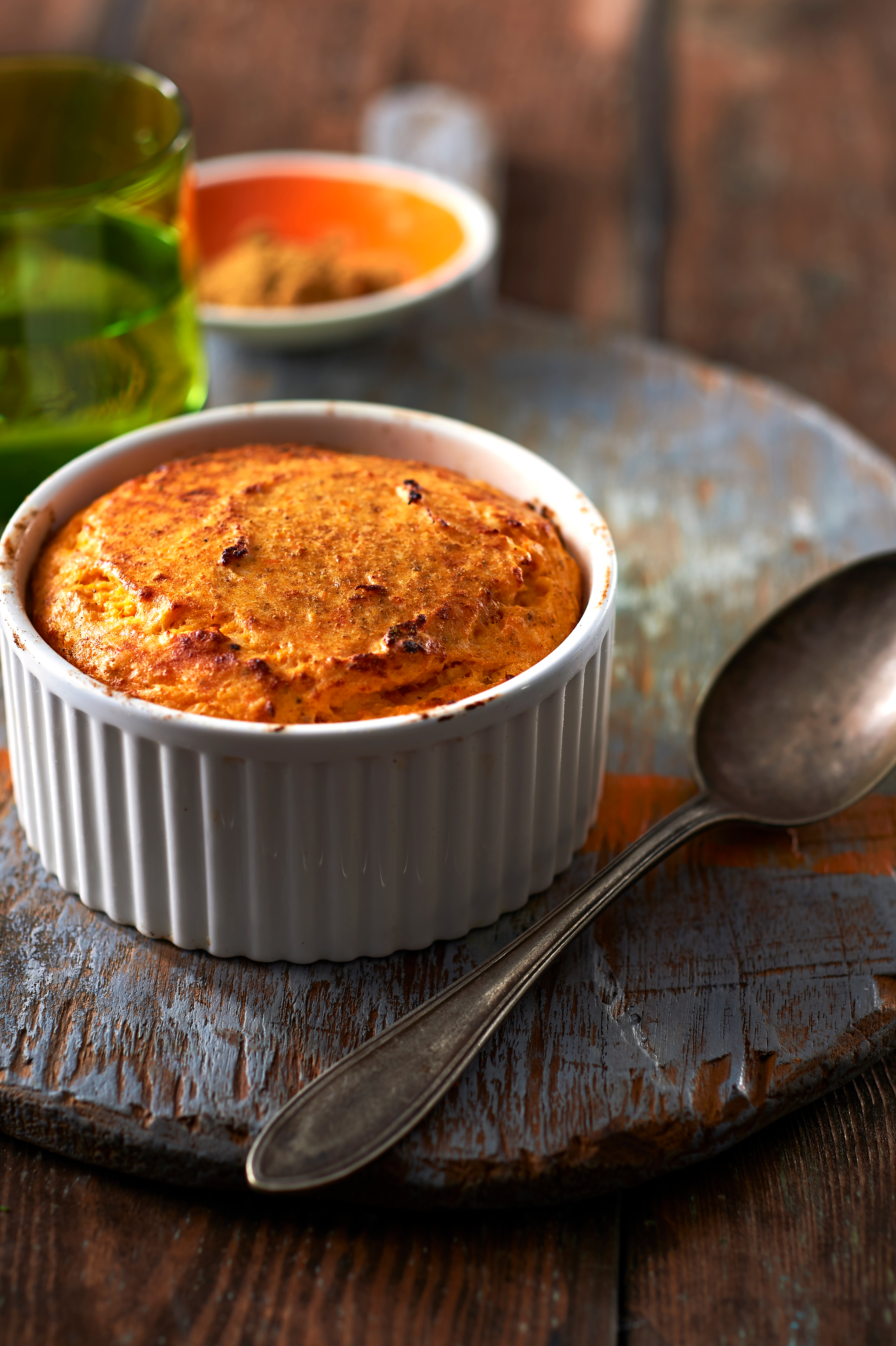 Zoete-aardappelsoufflé met komijn