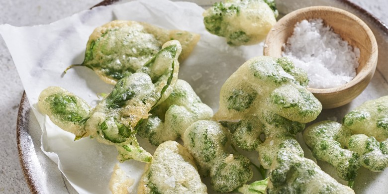 Kooktechniek: kruidentempura