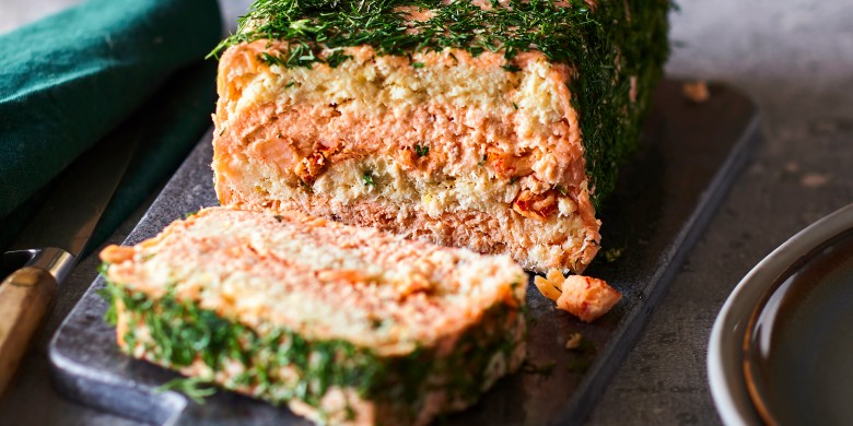 Visterrine met dillesaus