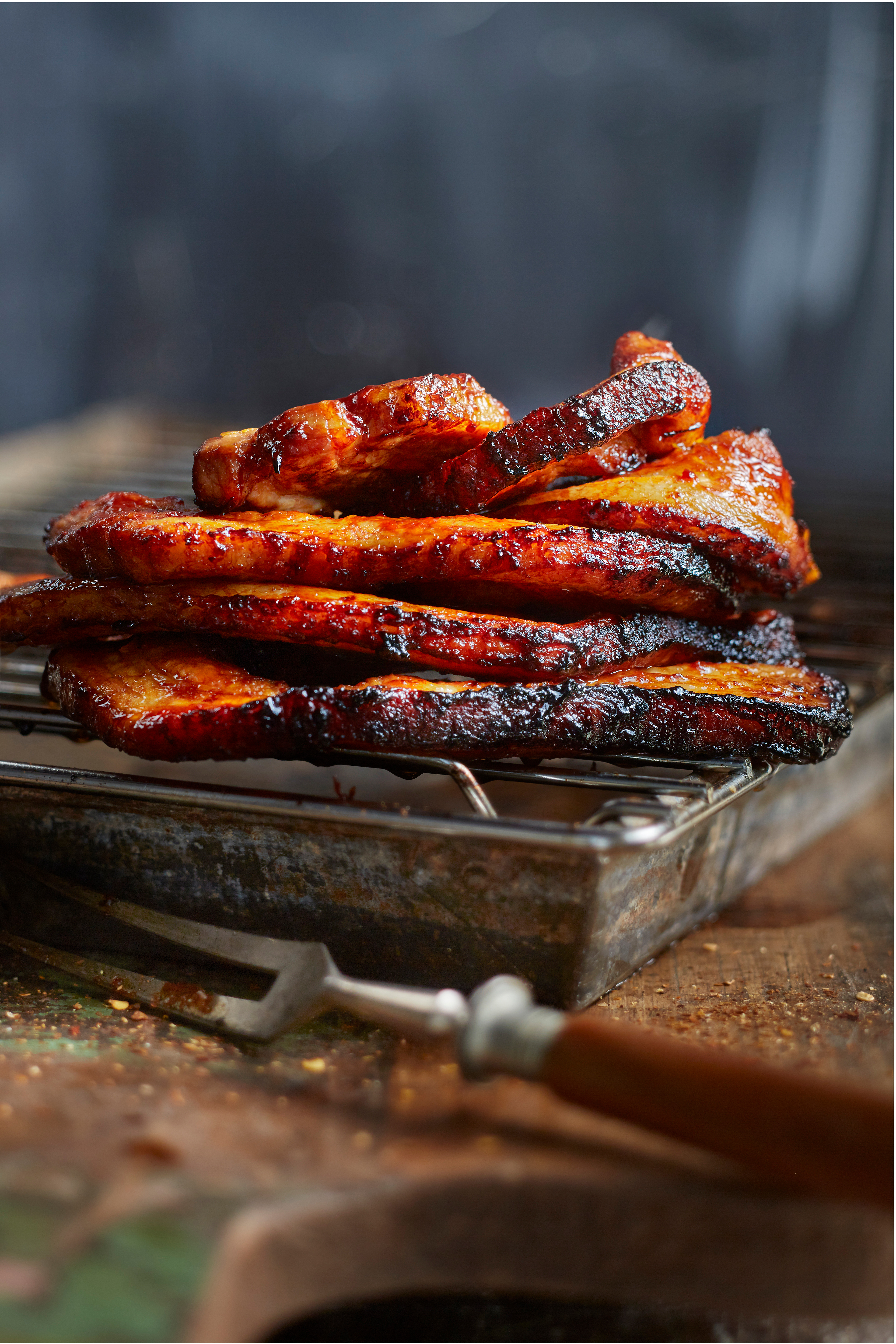 Sticky speklapjes American style