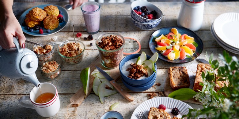 'Worteltaart' overnight oats