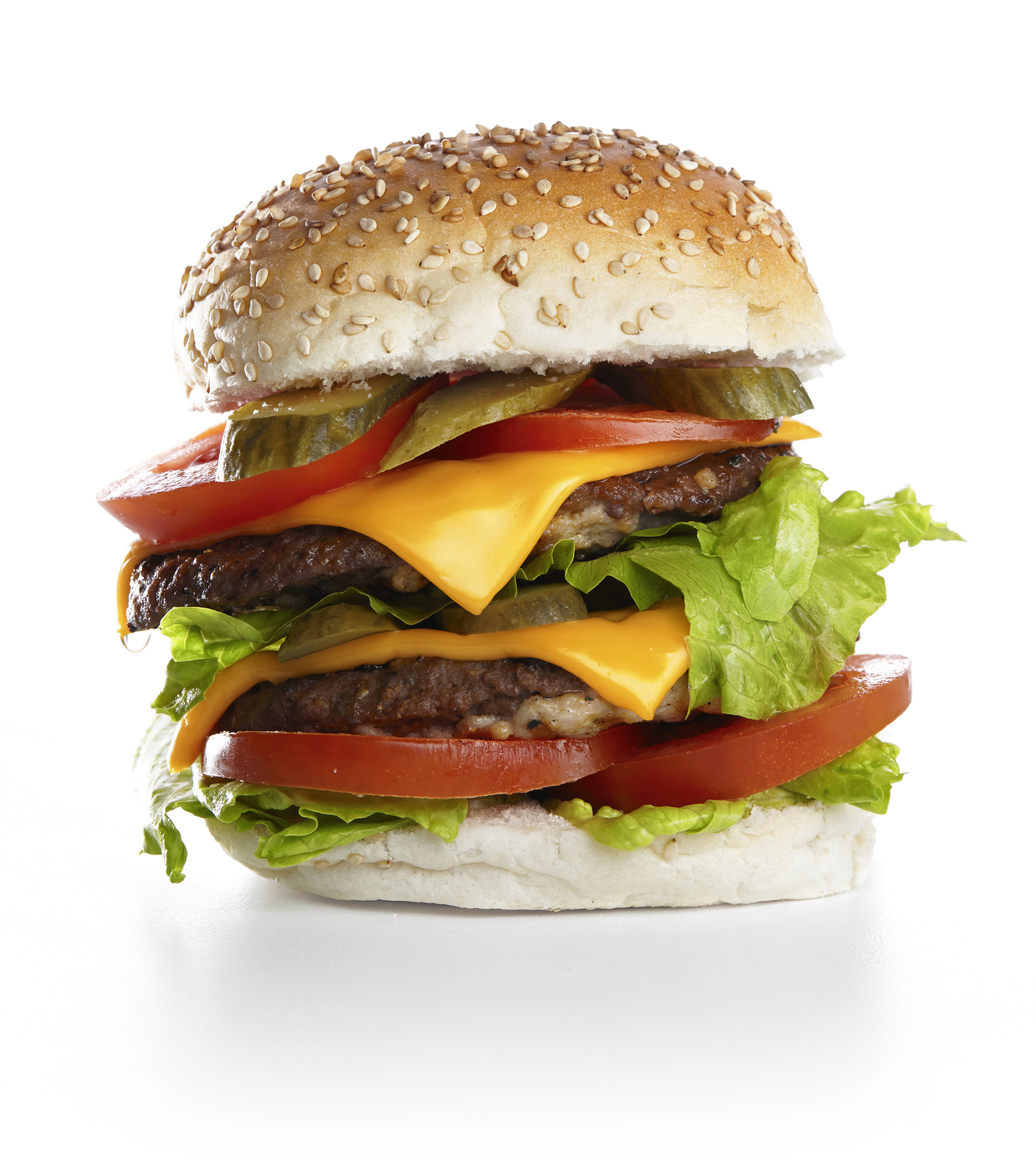 Double cheeseburger