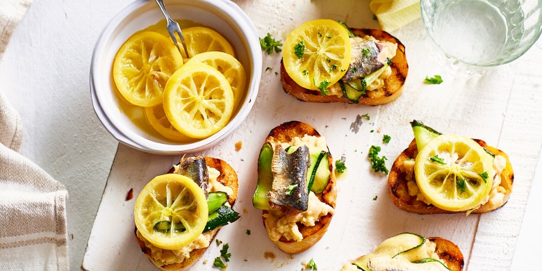 Bruschetta al limone