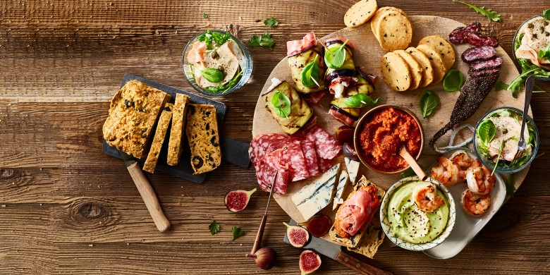 Auberginerolletjes met parmaham