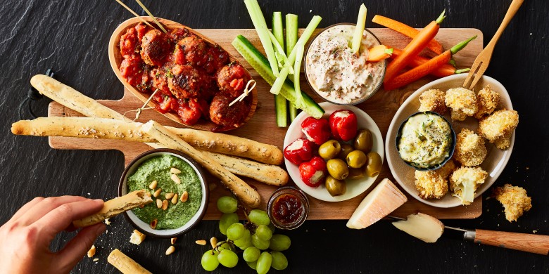 Crispy bloemkool met basilicum-citroenmayo