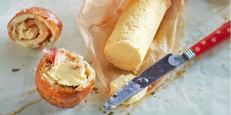 Citroenboter met knoflook