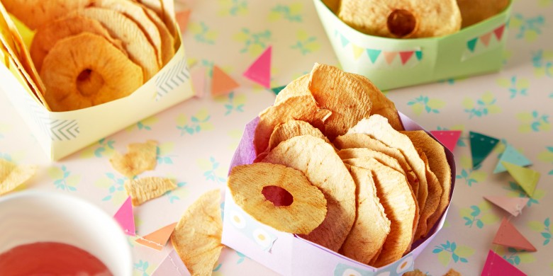 Appelchips met kaneel