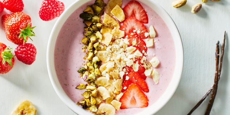 Soft pink bowl