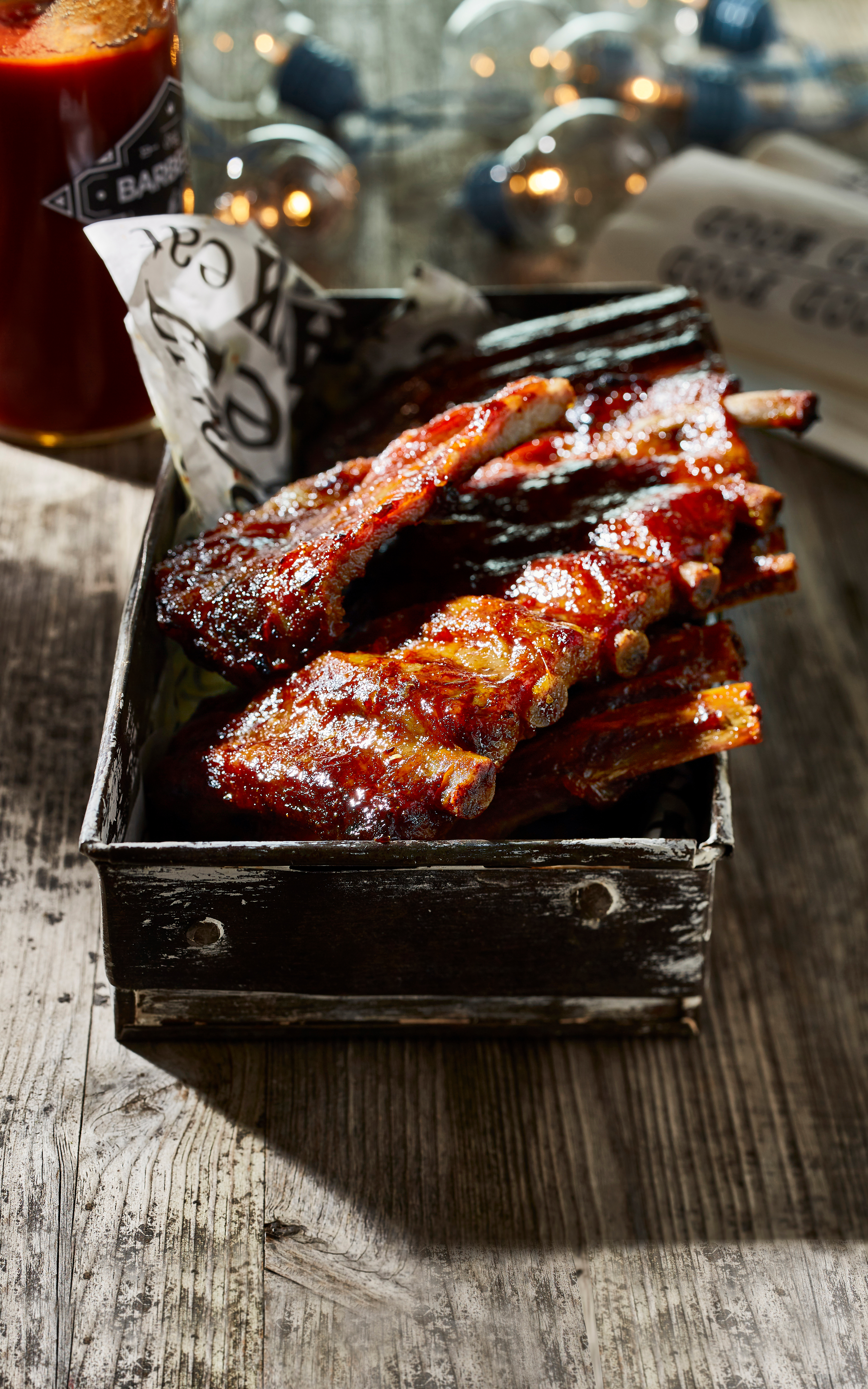 Sticky spareribs