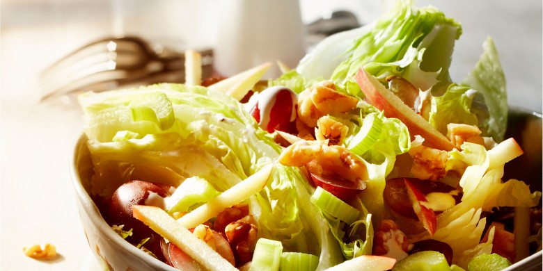 Waldorf wedge salad