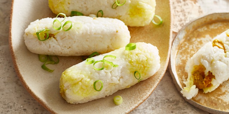 Indonesische lemper met kip