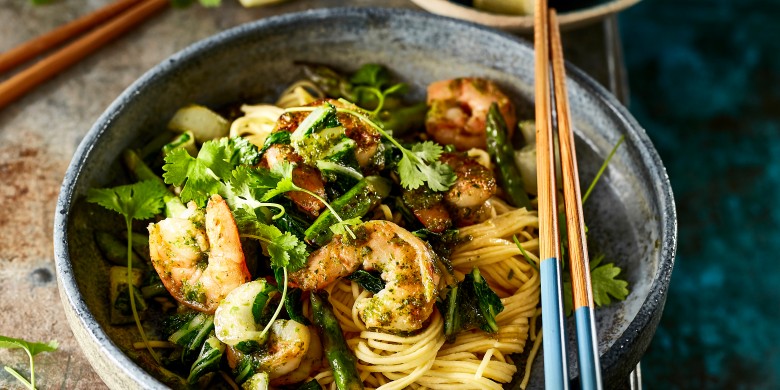 Japanse garnalencurry